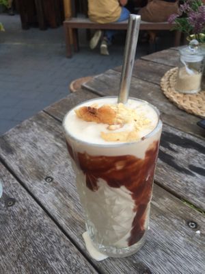 Cheeky Monkey Smoothie at Doko Demo V in West Burleigh