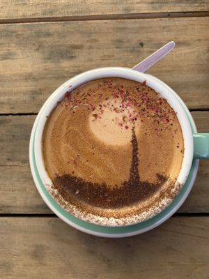 Dirty chai! at Doko Demo V in West Burleigh