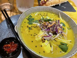 Laksa  at Doko Demo V in West Burleigh