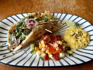 Taiwanese Crepe  at Doko Demo V in West Burleigh