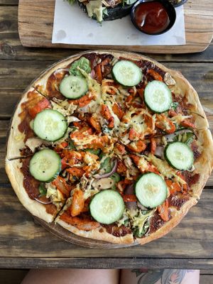 Peking “Duck” Pizza  at Doko Demo V in West Burleigh