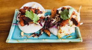 Pork bao   at Doko Demo V in West Burleigh