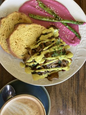 exotic mushrooms  at Doko Demo V in West Burleigh
