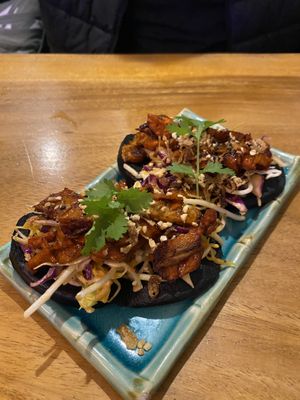 Charcoal Bao   at Doko Demo V in West Burleigh