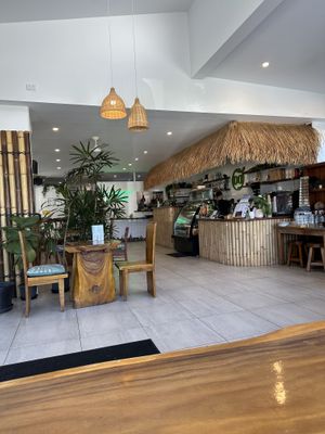 The cafe’s interior   at Doko Demo V in West Burleigh