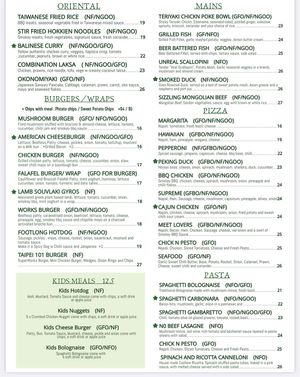 Lunch and dinner - mains  at Doko Demo V in West Burleigh