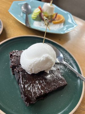 Choc fudge brownie  at Doko Demo V in West Burleigh