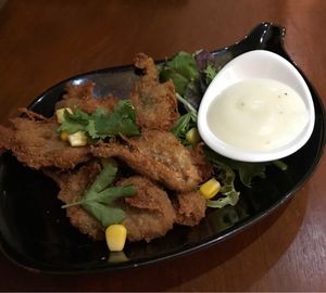 Vegan popcorn chicken at Doko Demo V in West Burleigh
