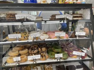 What a selection!!! And there are day old donuts for a dollar! at Cake Girl in Los Angeles