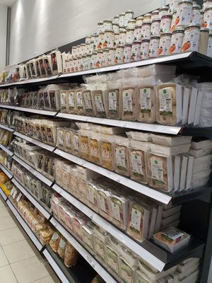 Noodles section ~ Circuit Breaker Period  Phase 2 at Zenxin Organic Food in Central Singapore