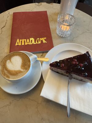   at Cafe Anna Blume in Berlin