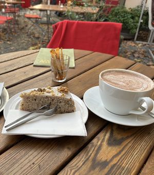   at Cafe Anna Blume in Berlin