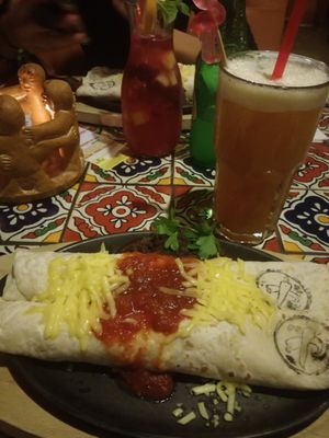 Vegane Enchiladas mit Sojahack und veganem Käse 😍 at Espitas in Zwickau