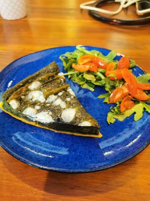 Quiche at La Tienda de Los Unicornios in Granada