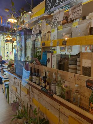 Counter at La Tienda de Los Unicornios in Granada