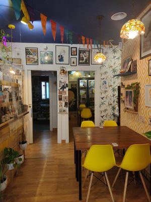 Seating at La Tienda de Los Unicornios in Granada