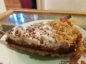 Banoffee pie at La Tienda de Los Unicornios in Granada