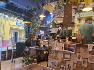 Beautiful atmosphere   at La Tienda de Los Unicornios in Granada