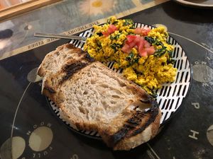 Revuelto de Tofu  at La Tienda de Los Unicornios in Granada