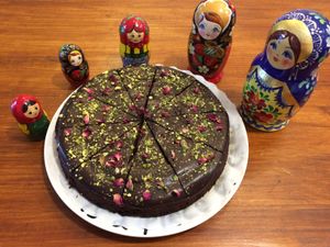 Vegan, gluten free, fresh, hand made cakes and sweets are our favorite treats! at La Tienda de Los Unicornios in Granada