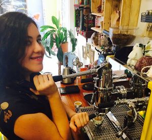 New coffee machine - espressos have never been sweeter  at La Tienda de Los Unicornios in Granada