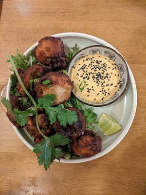 Vegan Hanoi mushrooms at Pink Lotus in Mullumbimby