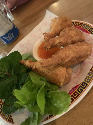 Vegetarian (also vegan) drumsticks  at Pink Lotus in Mullumbimby