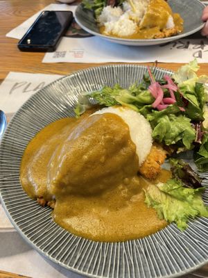 Katsu curry  at Wagamama in Brighton