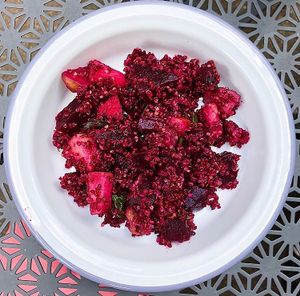 My food  at NoMooMoo in St Albans