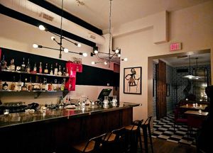 Inside at Fat Choi in Toronto