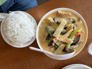 Red curry at S&S Thai Kitchen in Kapolei