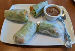 Summer Rolls at S&S Thai Kitchen in Kapolei