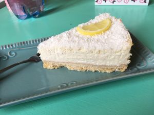 lemon and coconut at Veg & Bake in Santiago