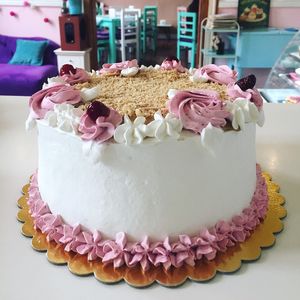 Torta mil hojas at Veg & Bake in Santiago