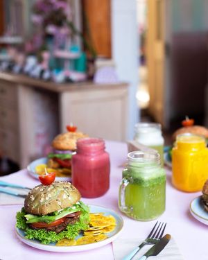 Mesa at Veg & Bake in Santiago