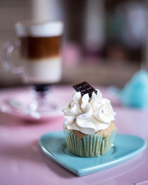Cupcake at Veg & Bake in Santiago