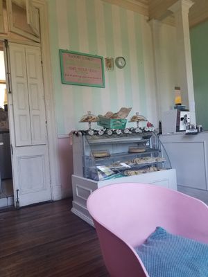 Main room at Veg & Bake in Santiago