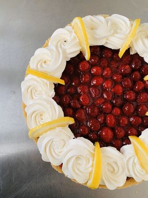 Frambuesa limón at Veg & Bake in Santiago