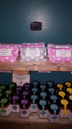 Handmade solid shampoos and cooking sauces at The Ethical Emporium - Vegan Cooperative in Colchester