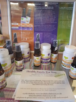 CBD oil from Health Foods Food You at The Ethical Emporium - Vegan Cooperative in Colchester