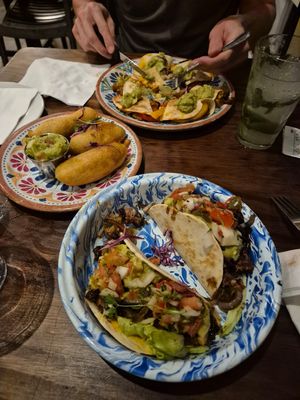 Tacos, quesadilla, cheese jalapeños at The Fat Cactus - Gardens in Cape Town