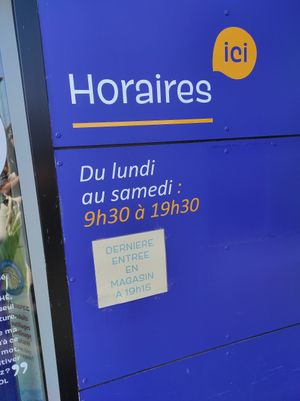 Horaire at Biocoop Saint Malo in Saint-malo