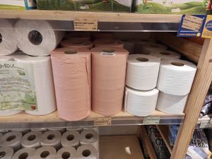 Toilet paper at Biocoop Saint Malo in Saint-malo