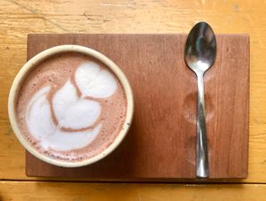 Chocolate Caliente at Desarrolladores de Cafe in Medellin