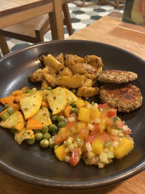 Lunch of the day at Desarrolladores de Cafe in Medellin