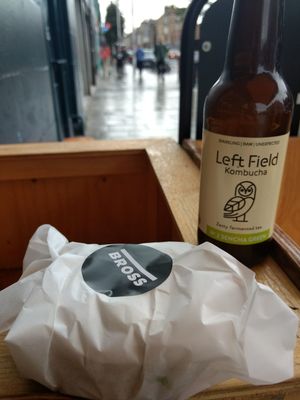 Lunch at Bross Bagels - Leith in Edinburgh