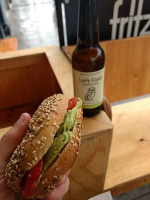 Lunch at Bross Bagels - Leith in Edinburgh