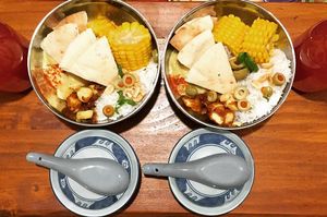 Bowl , special's day at Capra in San Jose