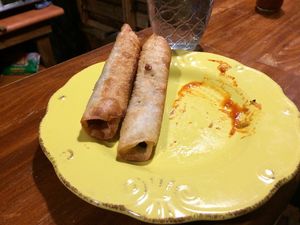 4 taquitos! at Capra in San Jose
