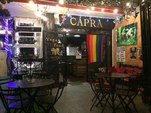 el café at Capra in San Jose